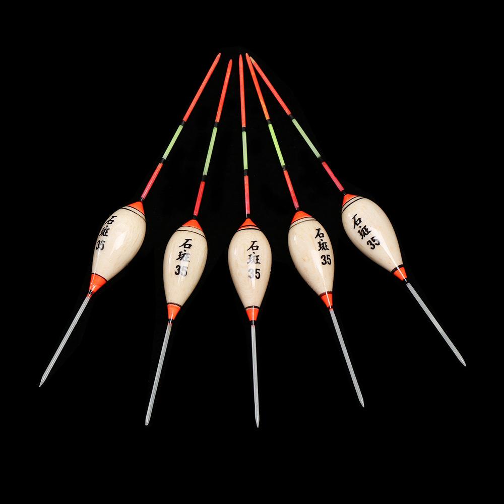 Fishing Boat Oar - 5pcs Fishing Floats Balsa Wood Flotteur