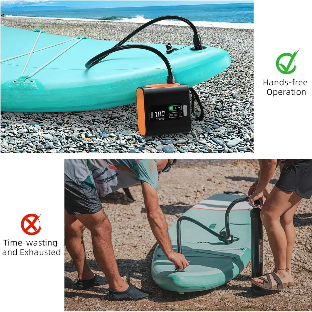 Portable Outdoor Camping Air P - Fishing Boat Oar 评论和价格