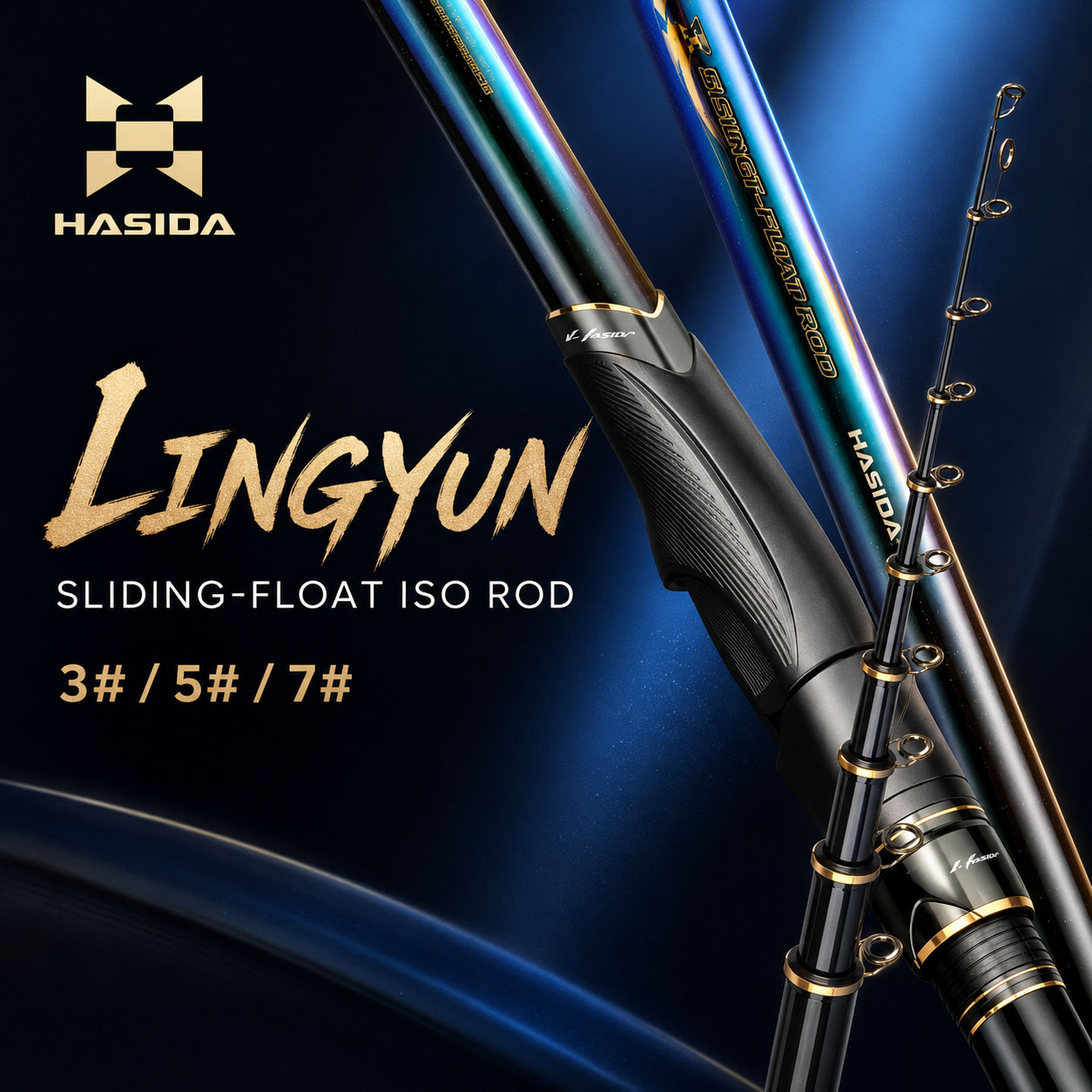 HASIDA Ling Yun Fishing Rod 40 - Kastking Reel Zephyr 评论和价格