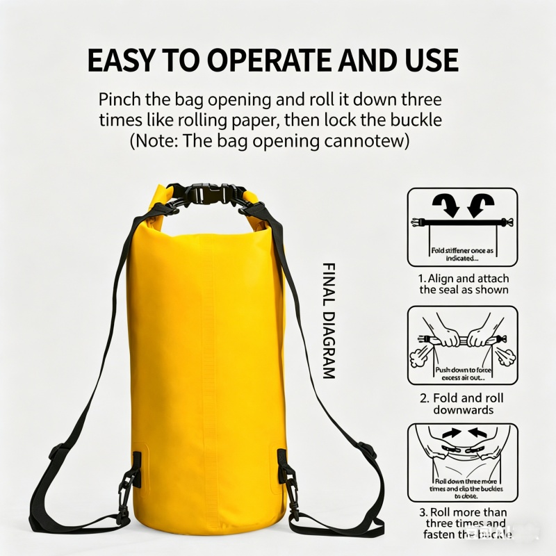 Swimming Waterproof Dry Bag 5L - Fishing Boat Oar 评论和价格