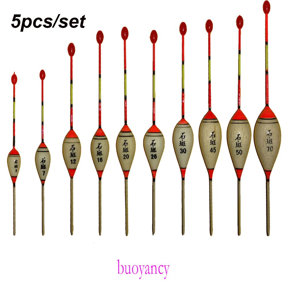 5pcs Fishing Floats Balsa Wood - Fishing Boat Oar 评论和价格